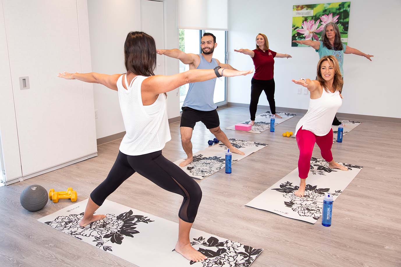 Yoga Class at the Marcus Institute of Integrative Health